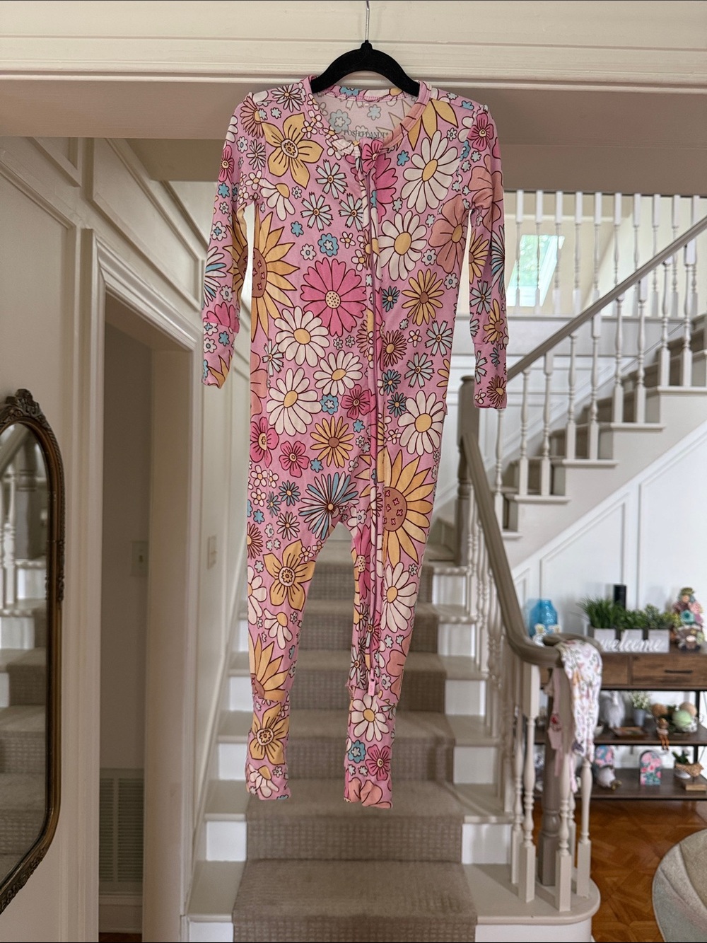 Posh Peanut Presley Pink Convertible Pajamas